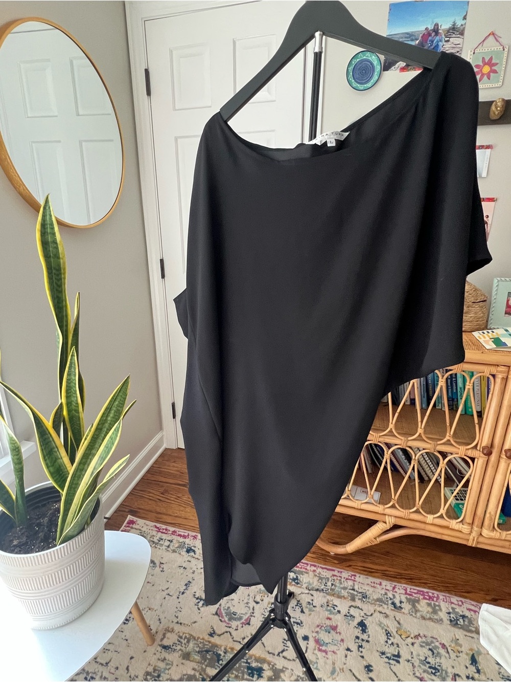Trina Turk Black Midi Dress